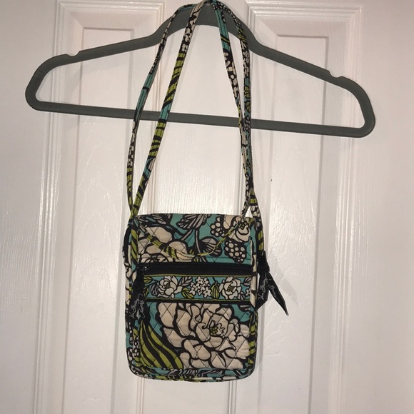 Vera Bradley Mini Hipster in Island Blooms - Picture 1 of 5